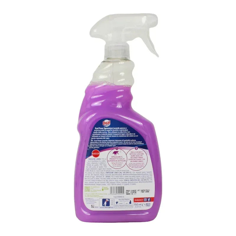 DUAL POWER SGRASSATORE SPRAY LAVANDA NO ALONI 750ML - Sing - Stock In Galleria