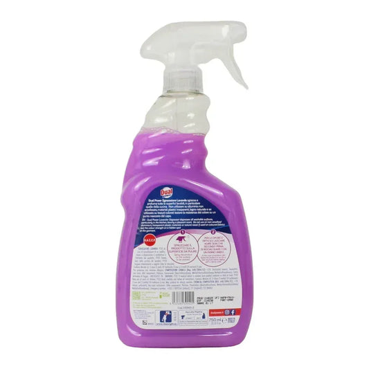 DUAL POWER SGRASSATORE SPRAY LAVANDA NO ALONI 750ML - Sing - Stock In Galleria