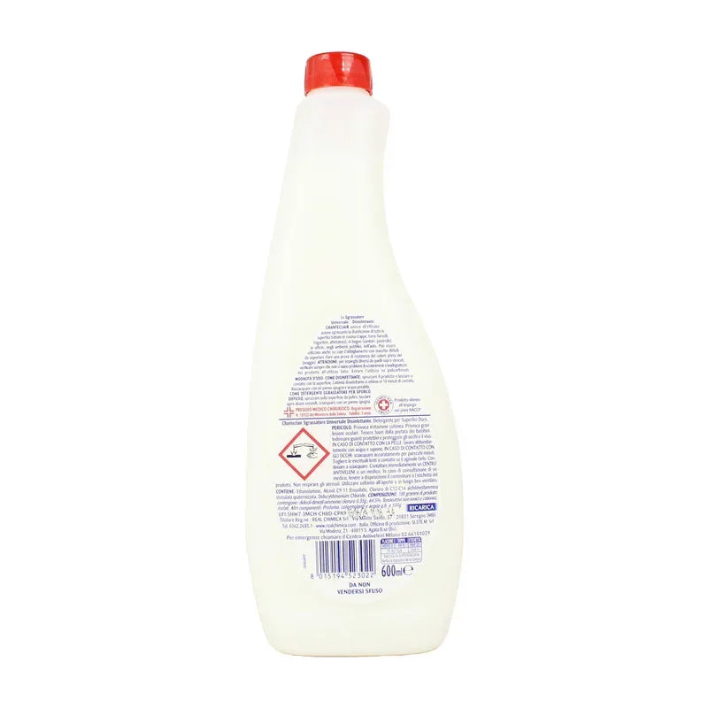 CHANTE CLAIR SGRASSATORE UNIVERSALE DISINFETTANTE RICARICA PMC 600ML - Sing - Stock In Galleria