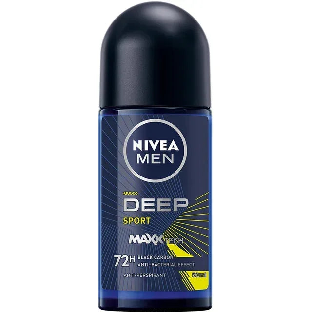 NIVEA MEN DEO ROLL ON DEEP SPORT MAX FRESH 72H 50ML - Sing - Stock In Galleria
