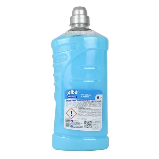 ALBA DETERSIVO PAVIMENTI FIOR DI LOTO & PEONIA 1LT. - Sing - Stock In Galleria
