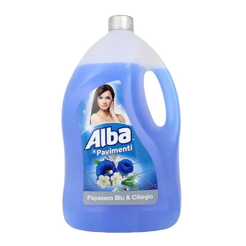 ALBA PAVIMENTI PROFUMATI PAPAVERO BLU E CILIEGIO 4L - Sing - Stock In Galleria