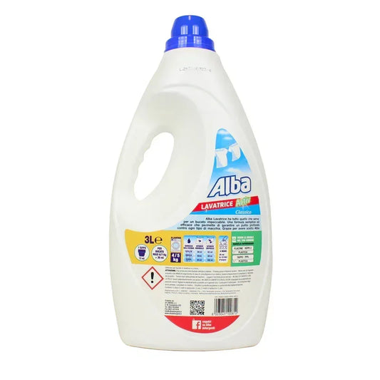 ALBA DETERSIVO LAVATRICE CLASSICO 60 LAVAGGI 3LT. - Sing - Stock In Galleria