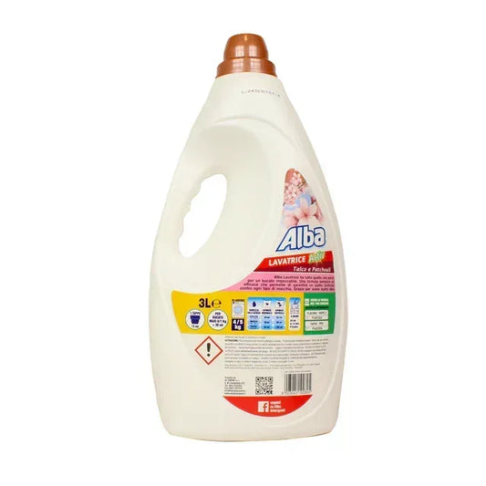 ALBA DETERSIVO LAVATRICE TALCO & PATCHOULI 60 LAVAGGI 3LT. - Sing - Stock In Galleria