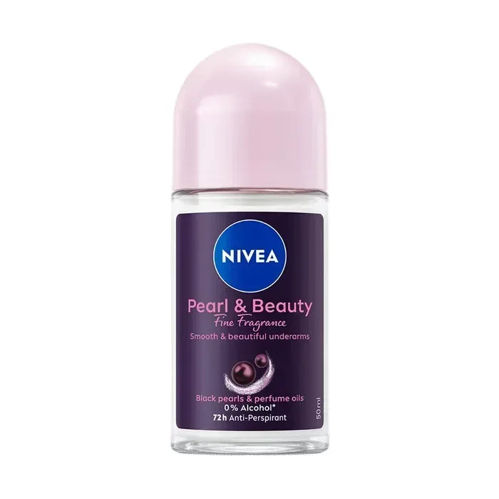 NIVEA DEO ROLL ON PEARL & BEAUTY FINE FRAGRANCE 72H 50ML - Sing - Stock In Galleria