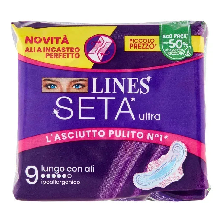 LINES SETA ULTRA LUNGO CON ALI 9PZ - Sing - Stock In Galleria