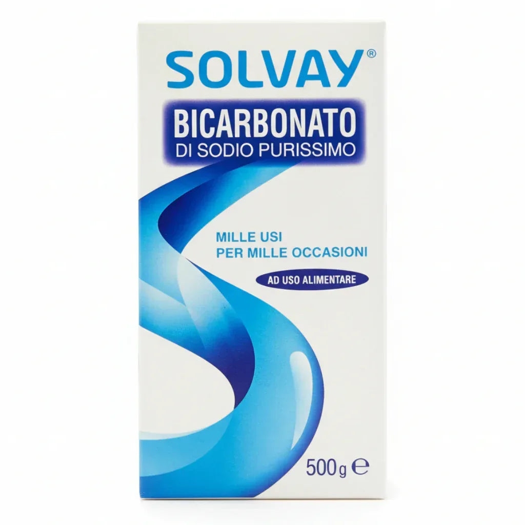 SOLVAY - BICARBONATO DI SODIO PURISSIMO 500G - Sing - Stock In Galleria