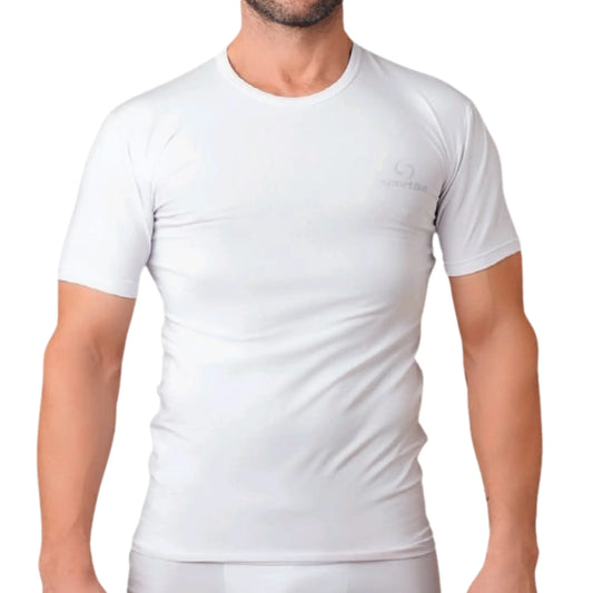 SPORTIKA MAXI SCORTA 12 T-SHIRT UOMO IN 100%COTONE GIROCOLLO - Sing - Stock In Galleria
