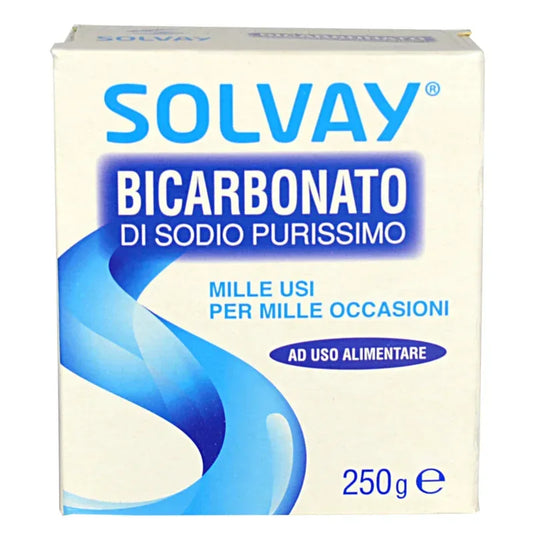 SOLVAY - BICARBONATO DI SODIO PURISSIMO 250G - Sing - Stock In Galleria