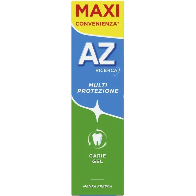 AZ - VERDE MULTIPROTEZIONE CARIE GEL MENTA FRESCA MAXI - Sing - Stock In Galleria