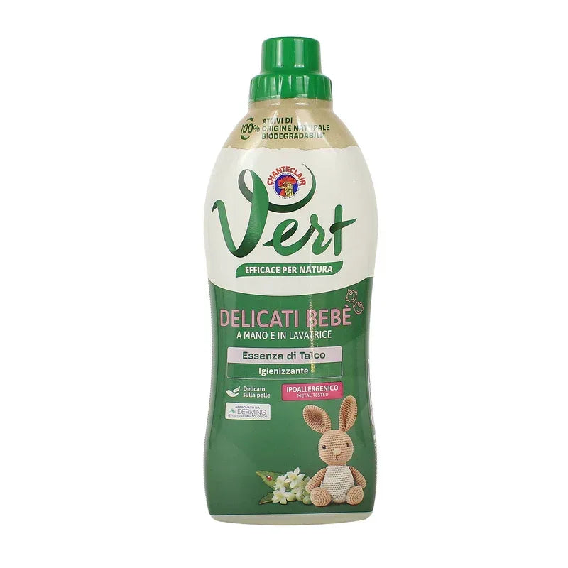 CHANTE CLAIR VERT DELICATI BEBÈ DETERSIVO ESSENZA TALCO 750ML - Sing - Stock In Galleria