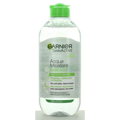 GARNIER ACQUA MICELLARE FRESH 3IN1 PELLI MISTE E SENSIBILI 400ML - Sing - Stock In Galleria