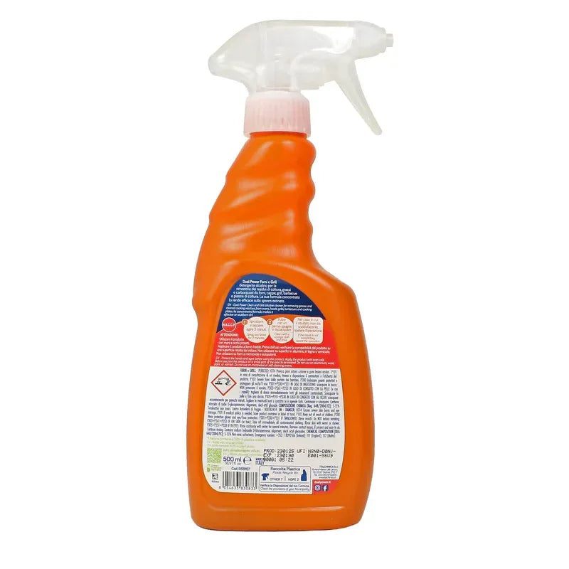 DUAL POWER FORNI E GRILL SGRASSANTE SPRAY 500ML - Sing - Stock In Galleria