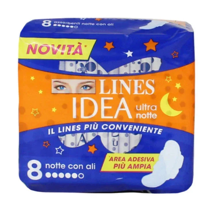 LINES IDEA ULTRA NOTTE CON ALI 8PZ. - Sing - Stock In Galleria