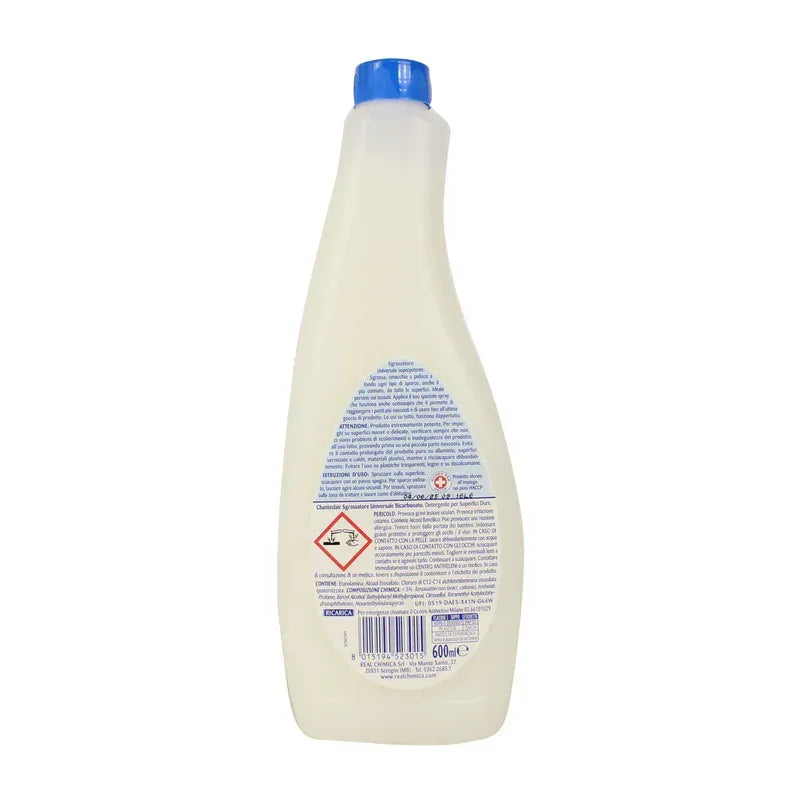 CHANTE CLAIR SGRASSATORE UNIVERSALE ORIGINALE CON BICARBONATO 600ML - Sing - Stock In Galleria