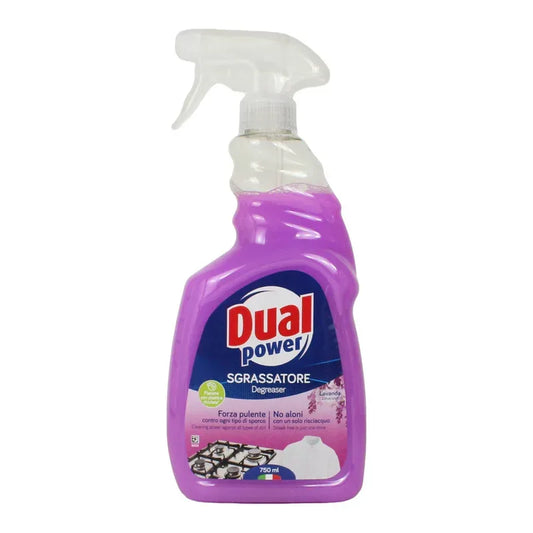 DUAL POWER SGRASSATORE SPRAY LAVANDA NO ALONI 750ML - Sing - Stock In Galleria