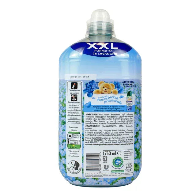 COCCOLINO FRESH & PROTECT ARIA DI PRIMAVERA 1750ML 76 LAVAGGI - Sing - Stock In Galleria