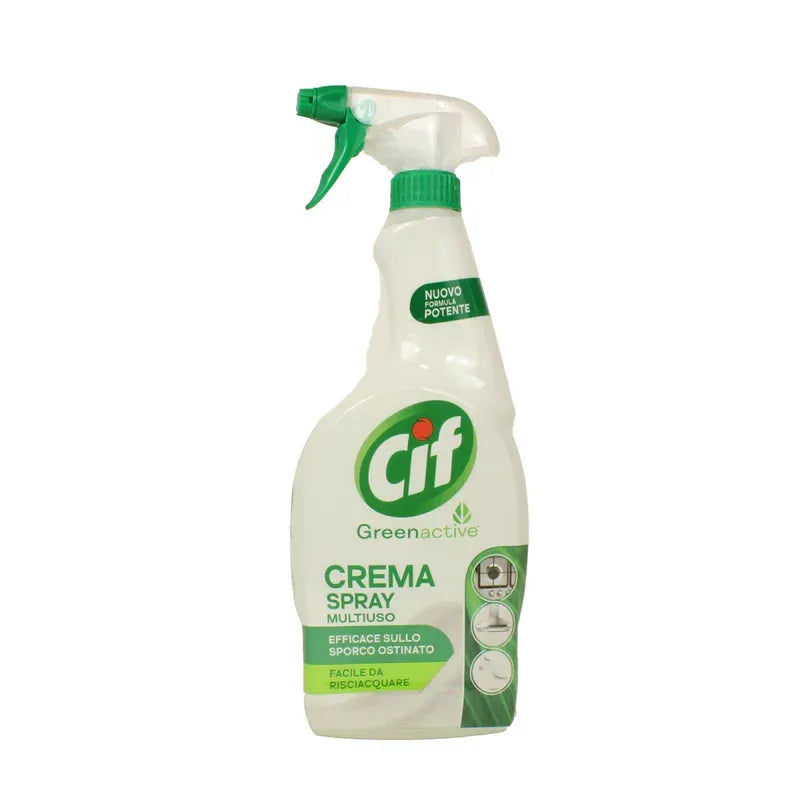 CIF GREENACTIVE CREMA SPRAY MULTIUSO POTENTE 650ML - Sing - Stock In Galleria