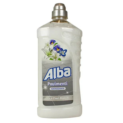 ALBA DETERSIVO PAVIMENTI IRIS & FIORI BIANCHI 1LT. - Sing - Stock In Galleria