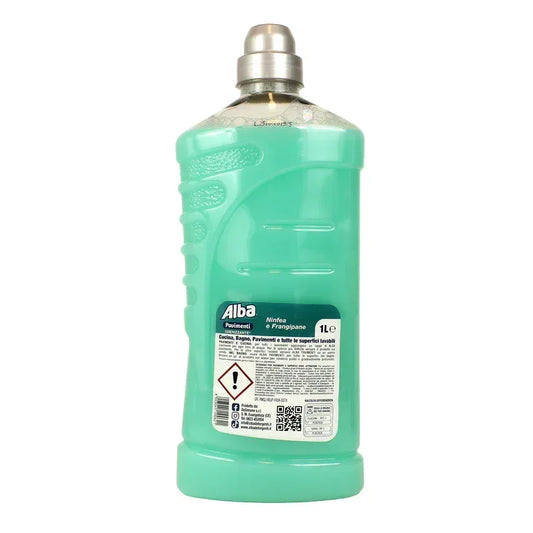ALBA DETERSIVO PAVIMENTI NINFEA & FRANGIPANE 1LT. - Sing - Stock In Galleria