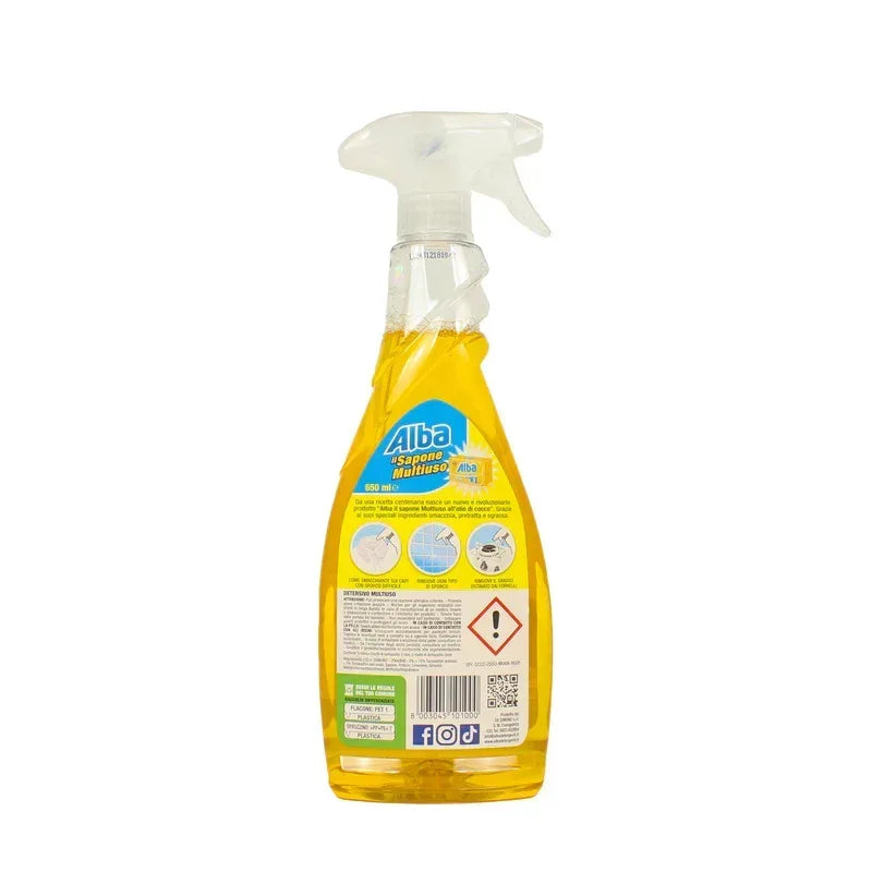 ALBA - SAPONE ECO MULTIUSO SPRAY 650ML - Sing - Stock In Galleria