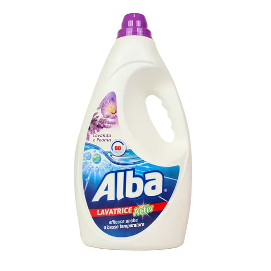 ALBA DETERSIVO LAVATRICE LAVANDA & PEONIA 60 LAVAGGI 3LT. - Sing - Stock In Galleria
