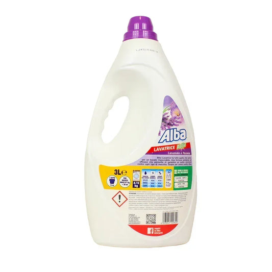 ALBA DETERSIVO LAVATRICE LAVANDA & PEONIA 60 LAVAGGI 3LT. - Sing - Stock In Galleria