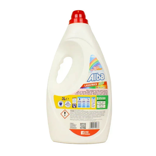 ALBA DETERSIVO LAVATRICE MIX COLOR 60 LAVAGGI 3LT. - Sing - Stock In Galleria