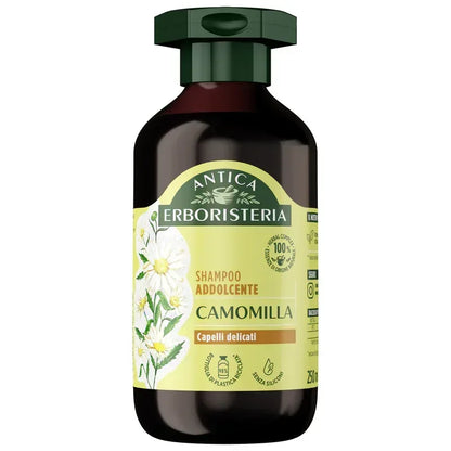 ANTICA ERBORISTERIA - SHAMPOO ADDOLCENTE CAMOMILLA CAPELLI DELICATI CON ESSENCE DI ORIGINE NATURALE 250ML - Sing - Stock In Galleria