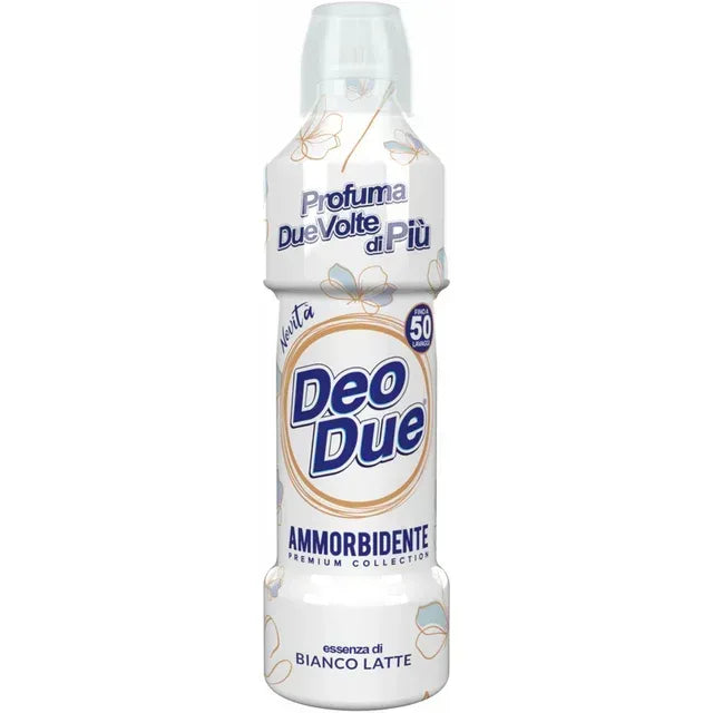 DEO DUE AMMORBIDENTE PREMIUM COLLECTION ESSENZA DI BIANCO LATTE 50 LAVAGGI 1L - Sing - Stock In Galleria