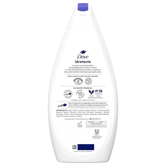 DOVE - BAGNOSCHIUMA IDRATANTE ORIGINAL MAXI FORMATO 750ML - Sing - Stock In Galleria