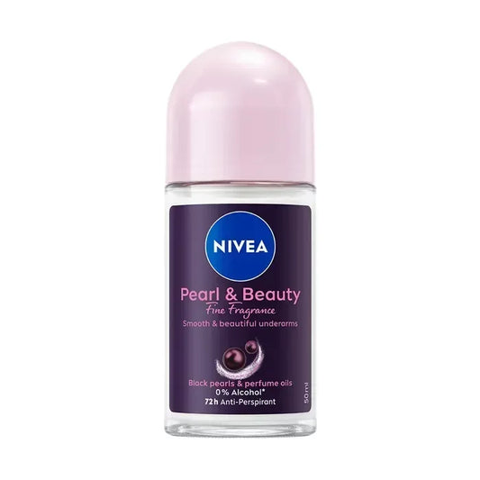 NIVEA DEO ROLL ON PEARL & BEAUTY FINE FRAGRANCE 72H 50ML - Sing - Stock In Galleria