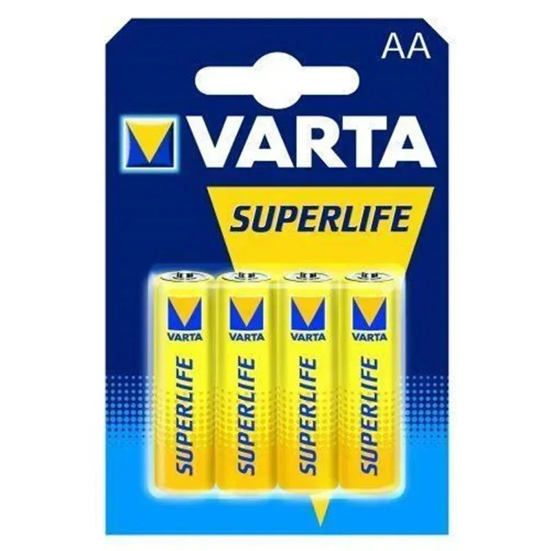 VARTA BATTERIE ZINCO SUPERLIFE STYLO 4PZ. - Sing - Stock In Galleria