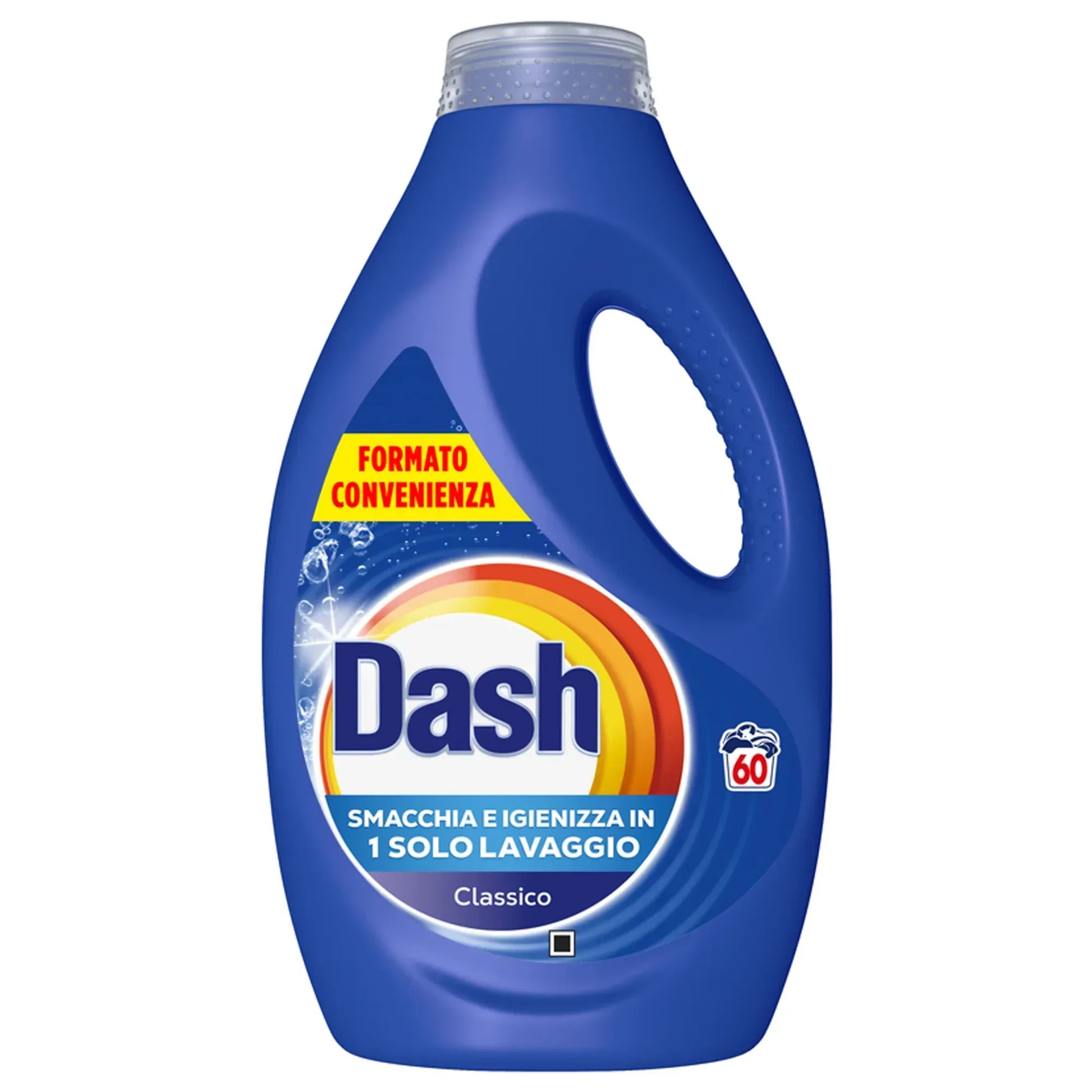DASH DETERSIVO LAVATRICE LIQUIDO CLASSICO 60 LAVAGGI 2700ML - Sing - Stock In Galleria