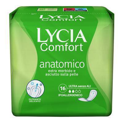 LYCIA COMFORT ANATOMICO ULTRA SENZA ALI 16PZ. - Sing - Stock In Galleria