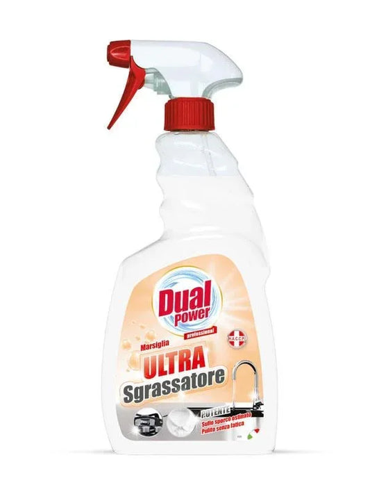 DUAL POWER PROFESSIONAL ULTRA SGRASSATORE SPRAY MARSIGLIA 750ML - Sing - Stock In Galleria