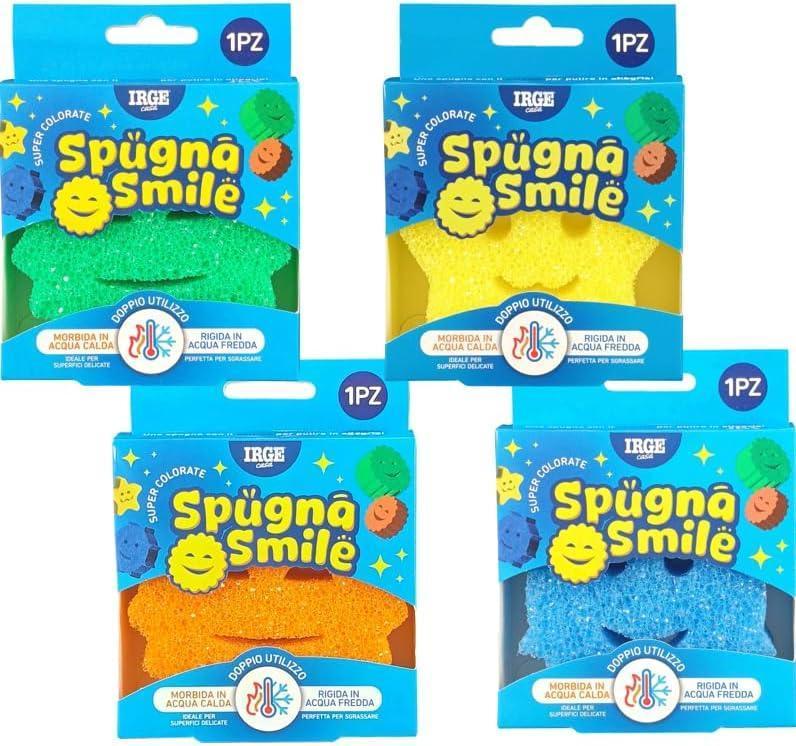 IRGE SPUGNA SMILE SCRUB DOPPIA FUNZIONE - Sing - Stock In Galleria