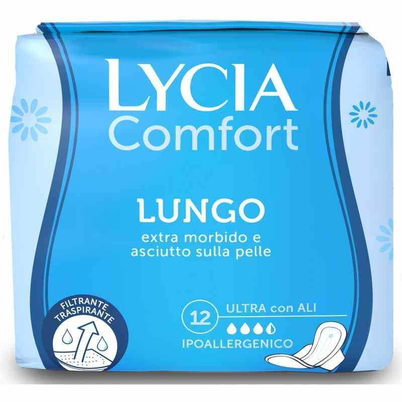 LYCIA COMFORT LUNGO ULTRA CON ALI 12PZ. - Sing - Stock In Galleria