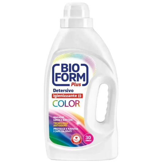 BIOFORM PLUS - DETERSIVO IGIENIZZANTE COLOR 30 LAVAGGI 1500ML - Sing - Stock In Galleria