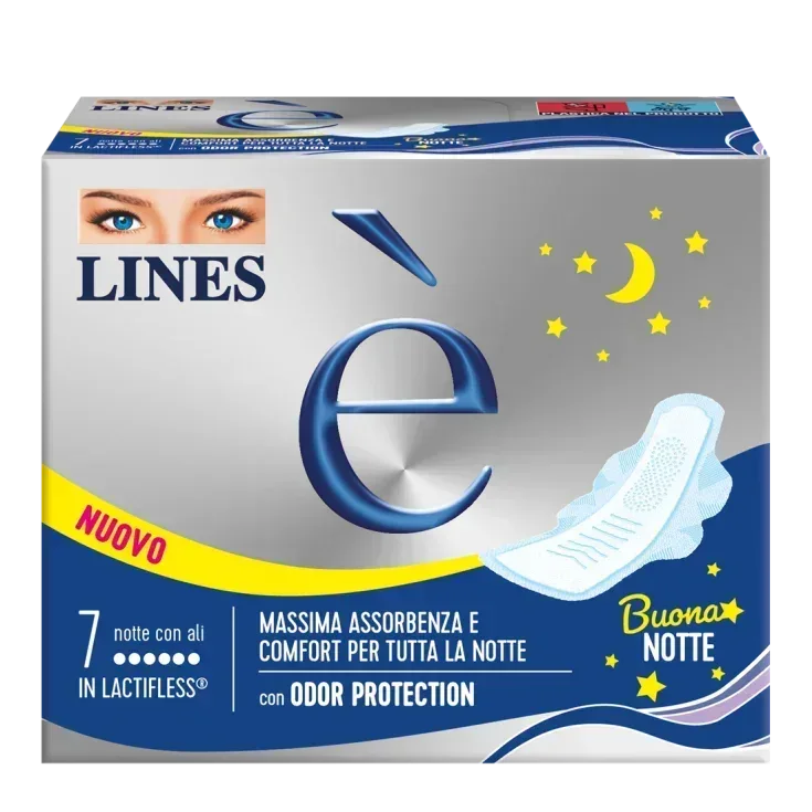 LINES E' NOTTE CON ALI IN LACTIFLESS NUOVO PZ.7 - Sing - Stock In Galleria