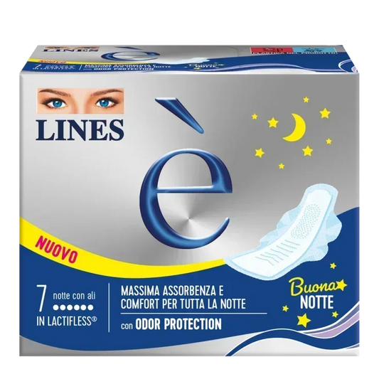 LINES E' NOTTE CON ALI IN LACTIFLESS NUOVO PZ.7 - Sing - Stock In Galleria