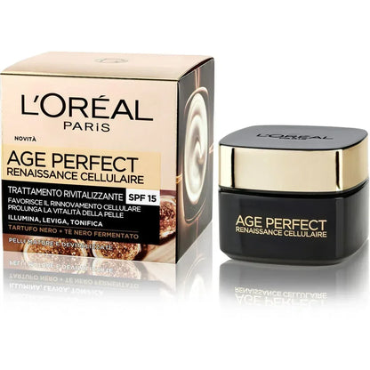 L'ORÉAL PARIS AGE PERFECT CREMA VISO ANTIRUGHE REINASSANCE CELLULAR 50ML - Sing - Stock In Galleria