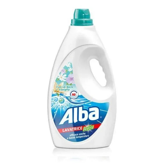 ALBA DETERSIVO LAVATRICE FIORI DI BACH E VANIGLIA 60 LAVAGGI 3LT. - Sing - Stock In Galleria