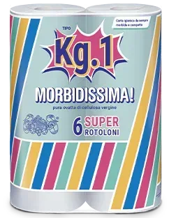 CARBRUN CARTA IGIENICA MORBIDISSIMA 2 VELI 6 ROTOLI - Sing - Stock In Galleria