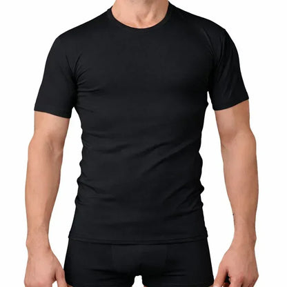 SPORTIKA MAXI SCORTA 12 T-SHIRT UOMO IN 100%COTONE GIROCOLLO - Sing - Stock In Galleria