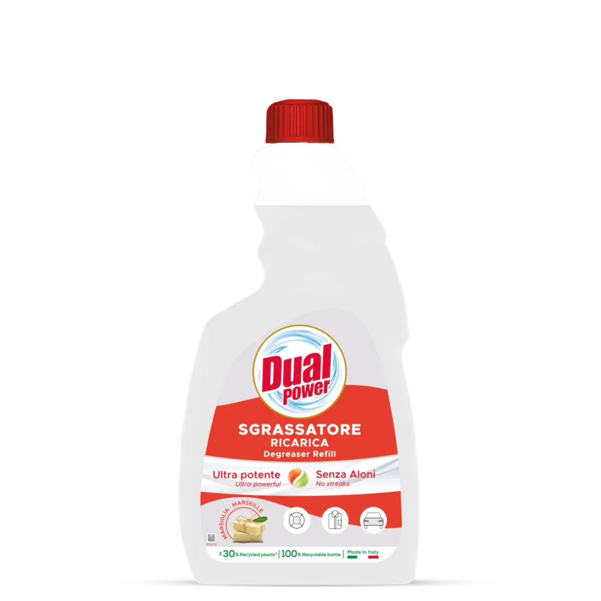 DUAL POWER SGRASSATORE RICARICA MARSIGLIA ULTRA POTENTE 750ML - Sing - Stock In Galleria