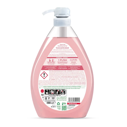 DUAL POWER LAVAPIATTI GEL CON DISPENSER DELICATO 1LT - Sing - Stock In Galleria