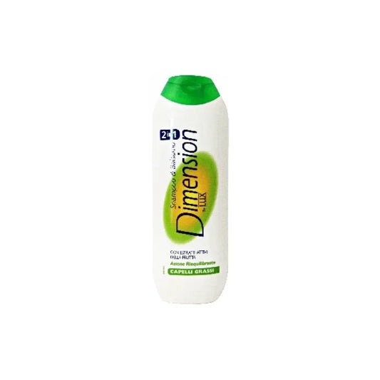 DIMENSION SHAMPOO 2 IN 1 CAPELLI GRASSI PURIFICANTE E LEGGERO 250ML. - Sing - Stock In Galleria