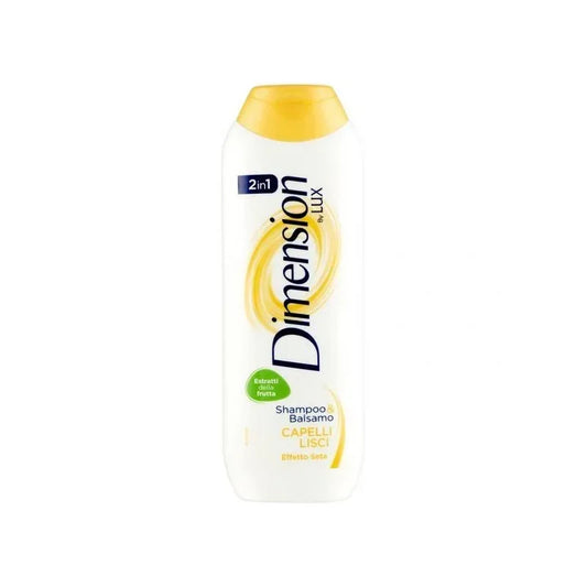 DIMENSION SHAMPOO 2 IN 1 CAPELLI LISCI DISCIPLINANTE E LUCIDANTE 250ML. - Sing - Stock In Galleria