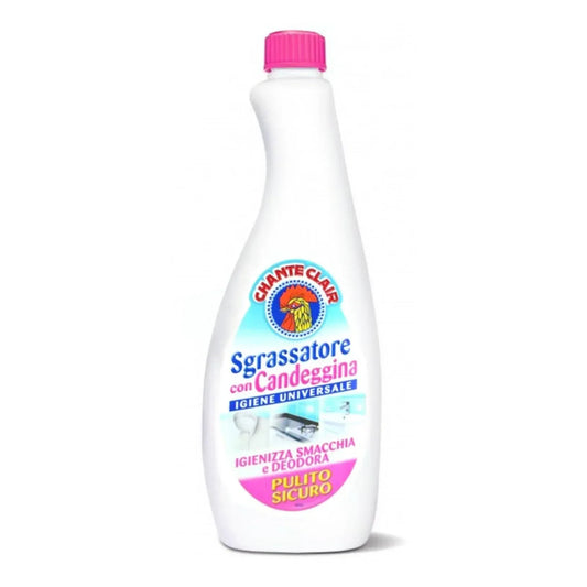 CHANTECLAIR SGRASSATORE CANDEGGINA RICARICA IGIENE UNIVERSALE 625ML - Sing - Stock In Galleria
